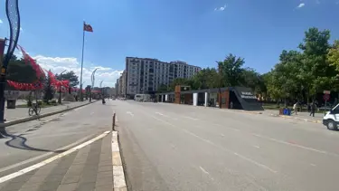 Elazığ'da sokaklar boş kaldı