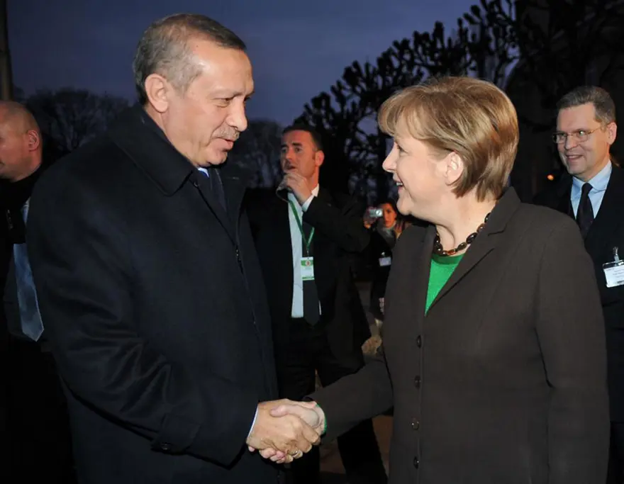 Erdoğan - Merkel buluşması Erdoğan - Merkel buluşması