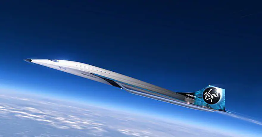 Uzay şirketi tasarımını paylaştı! İşte sesten 3 kat hızlı giden süpersonik jet 2