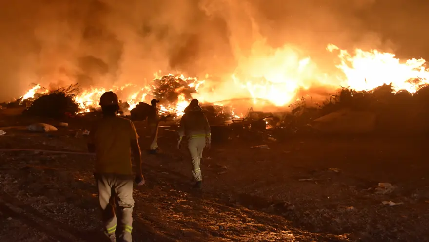 Bodrum’da korkutan yangın 20