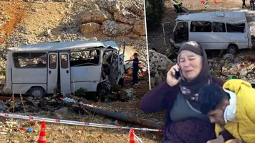 Mersin'de işçileri taşıyan servis kaza yaptı: Dört ölü, 14 yaralı