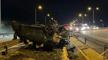 Kuzey Marmara Otoyolu'nda can pazarı: 2 ölü, 5 yaralı