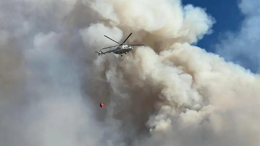 Uşak'taki orman yangını kontrol altında 7