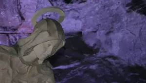 Kolombiya'da tarihi Tuz Katedrali Noel öncesi ışıklarla donatıldı