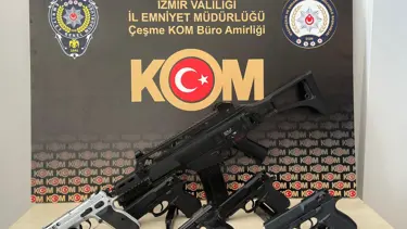 Çeşme'de suç örgütüne yönelik operasyonda 3 tutuklama