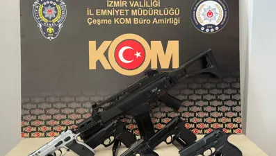 Çeşme'de suç örgütüne yönelik operasyonda 3 tutuklama