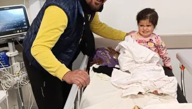 Kaybolduktan 8 saat sonra bulunan 2 yaşındaki bebek hastaneden taburcu edildi