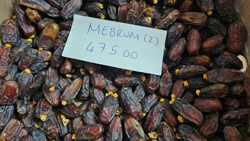 İftar ve sahurun olmazsa olmazı hurma satışlarında yoğunluk 1