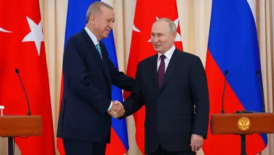 SON DAKİKA HABERİ: Cumhurbaşkanı Erdoğan, Putin'le görüştü