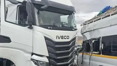 Nevşehir'de işçi minibüsü ile TIR çarpıştı: Yaralılar var