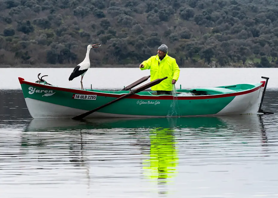 Türkiye'nin merakla beklediği Yaren Leylek geldi. Adem Amca ile Yaren'in buluşması 15. yılda da gerçekleşti