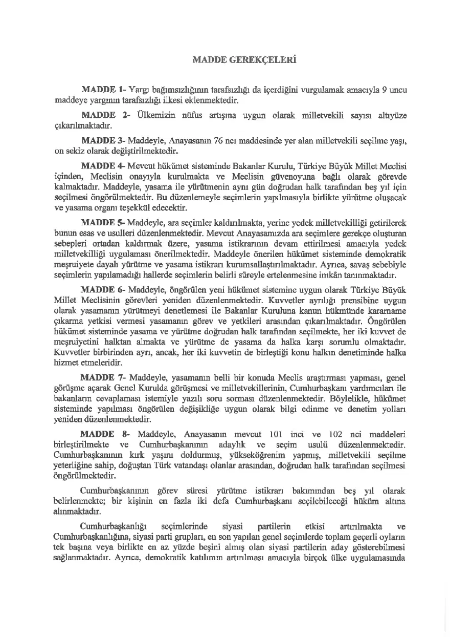 referandum, anayasa değişikliği 14