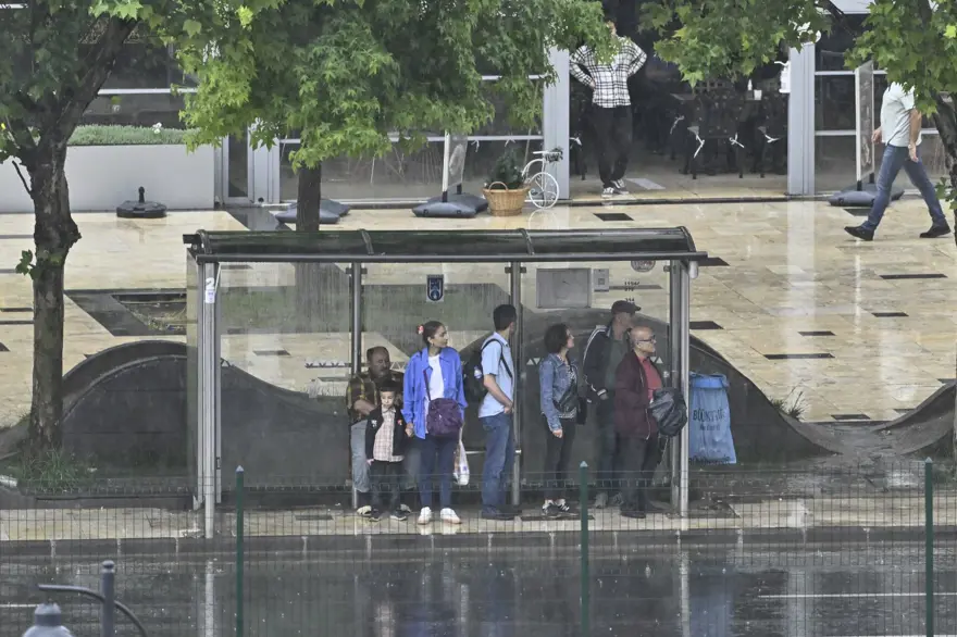 Ankara'da şiddetli sağanak 14