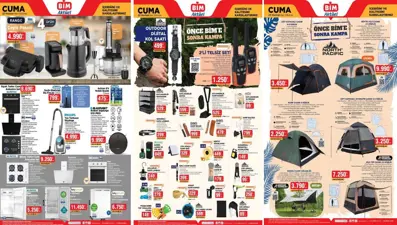 BİM Aktüel Katalog 20 Haziran Cuma 2025: BİM'de bu hafta; Elektronik ürünler, kamp malzemeleri, akıllı robot süpürge ve drone