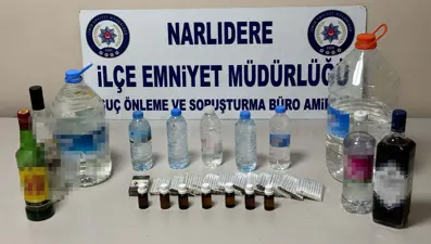 Yeni yıl öncesi emniyetten operasyon: Kaçak alkol, sigara, cinsel güç artırıcı macun...