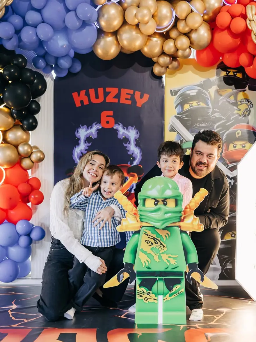 Berfu-Eser Yenenler'in oğlu Kuzey 6 yaşında: İşte doğum günü partisinden kareler 1