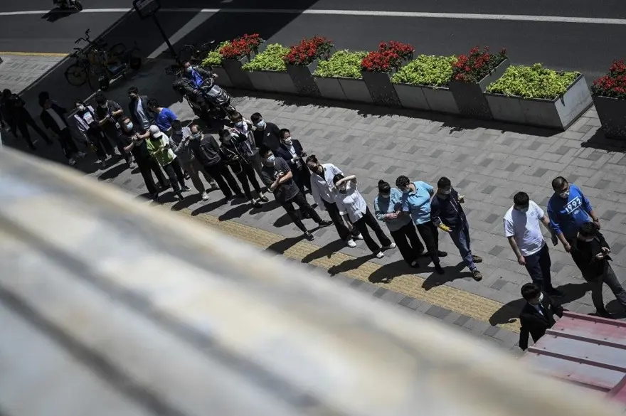 Çin'in başkenti Pekin'de endişelendiren vaka artışı: Önlemler sıkılaştırıldı 12