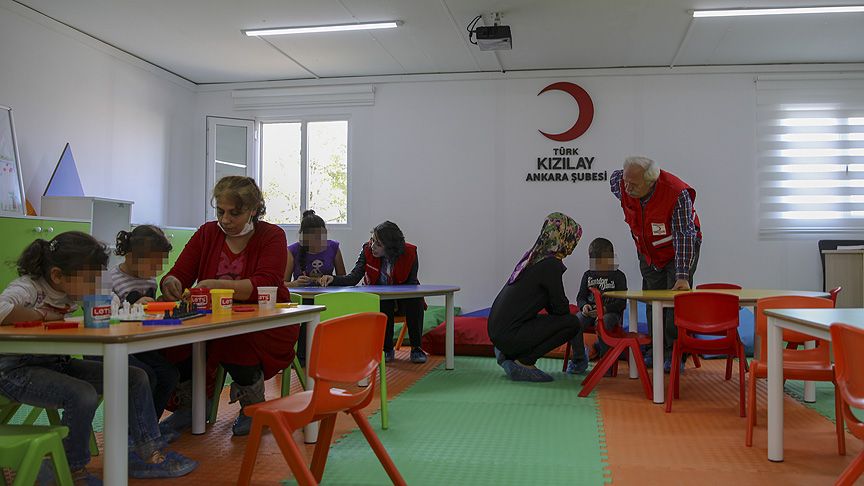 Kızılaydan onkoloji hastalarının çocukları için 'şefkat evi'