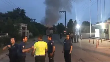 Kocaeli'de geri dönüşüm tesisinde yangın