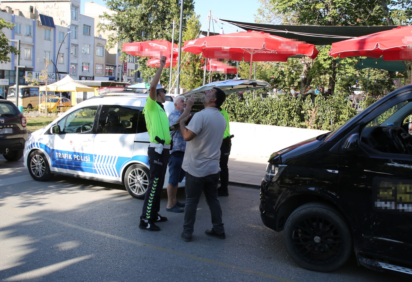 Drone ilegörüntülendiklerini öğrenince itirazdan vazgeçtiler