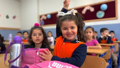 Mini mini birler okullu oldu... Uyum eğitimi başladı