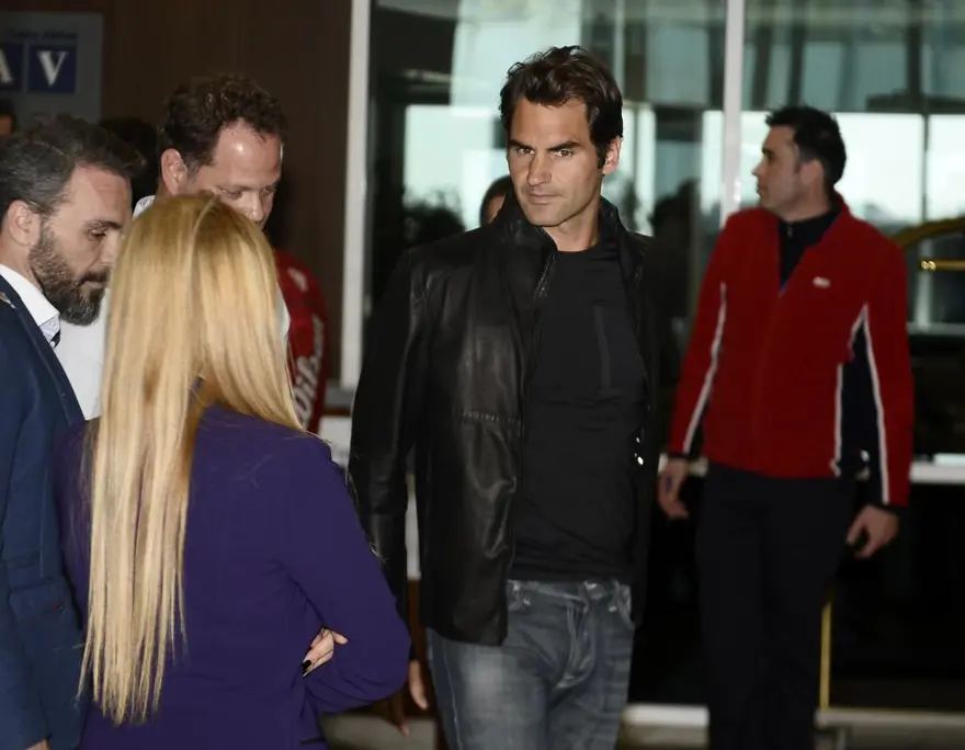 Roger Federer İstanbul'da 2