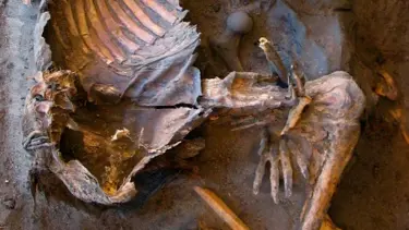 Kadın ve erkeklerin ayrı gömüldüğü mezarlık
