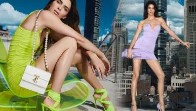 Kendall Jenner'dan şehir hayatını yansıtan ayakkabı kampanyası