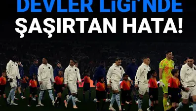 Şampiyonlar Ligi'nde futbolcuları güldüren hata: Seremonide yanlış şarkı çalındı