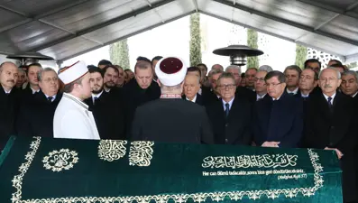 Mesut Yılmaz'ın oğlu Yavuz Yılmaz'a veda