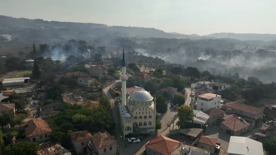 Çanakkale'de orman yangını kontrol altında 86