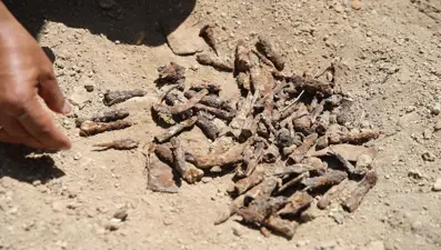 Beçin Antik Kenti'nde ok uçları bulundu: Türk arkeolojisi açısından oldukça önemli