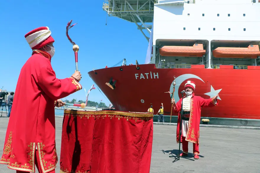 Fatih'e Trabzon'da mehterli karşılama 1