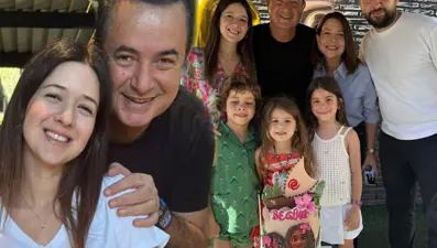 Acun Ilıcalı'nın torunu Begüm 5 yaşında: Doğum gününde ailece poz