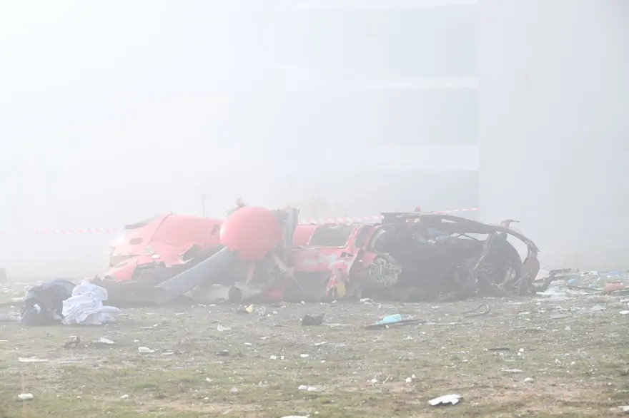 Muğla'da hastaneye çarpan ambulans helikopter düştü: 4 kişi öldü 1