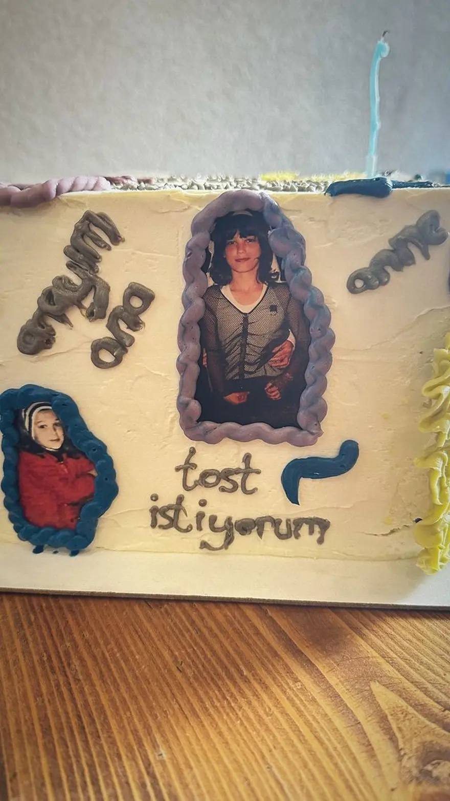 Pınar Deniz'e esprili doğum günü pastası: "İçimde çocuk var" 3