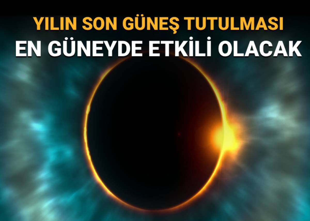 Yılın son Güneş tutulması eylül ayında gerçekleşecek: Ay Güneş'in yüzde 85'ini örtecek