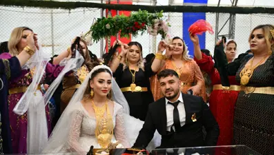 Şırnak’ta2 gün 2 gece süren aşiret düğünü: Gelin ve damada 2 milyon liralık takı takıldı