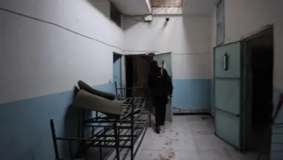 Rakka'nın Tabka ilçesinde terör örgütü YPG/SDG'nin kullandığı hapishane görüntülendi
