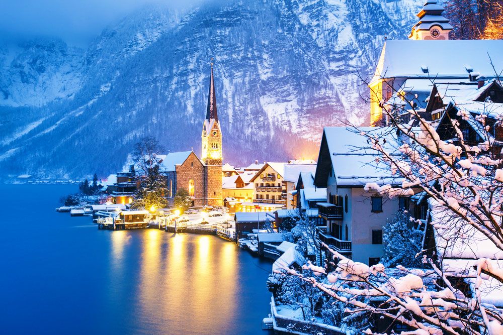 Avusturya'nın eşsiz güzellikteki kasabası Hallstatt