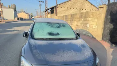 Ağrı'da soğuk hava