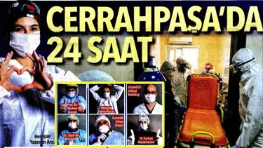 Cerrahpaşa'daki 'corona' savaşçıları konuştu: Ne olur evde kalın!