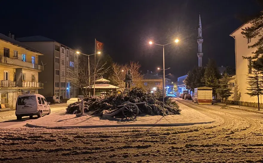 Birçok ilde kar etkili oldu: Yollar kapandı 22