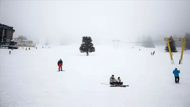 Uludağ'da kar kalınlığı 10 santimi geçti