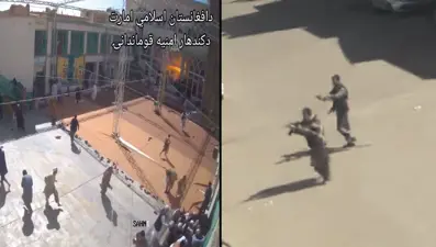 Afganistan’da camiye saldırının görüntüleri ortaya çıktı