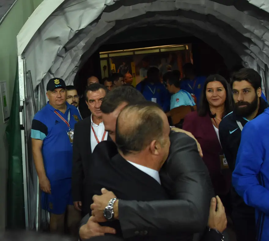 Fatih Terim ile Shevchenko hasret giderdi 7 Fatih Terim ile Shevchenko hasret giderdi 7