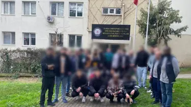 Kaçak göçmen çalıştıran iş yerine baskın