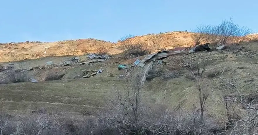 Depremin vurduğu mezrayı bu sefer de heyelan yuttu 4
