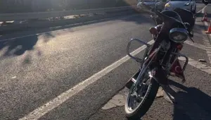 Eskişehir'de kaza: Motosiklet ticari araca çarptı