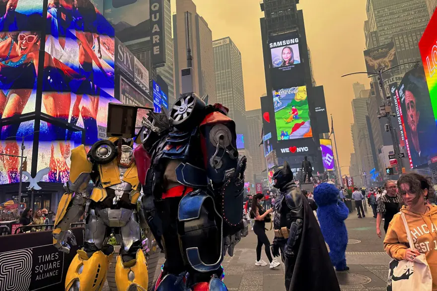 Kanada'daki orman yangınları ABD'yi teslim aldı: New York hayalet şehre döndü 22